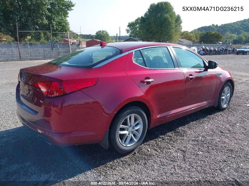 5XXGM4A71DG236215 2013 Kia Optima Lx