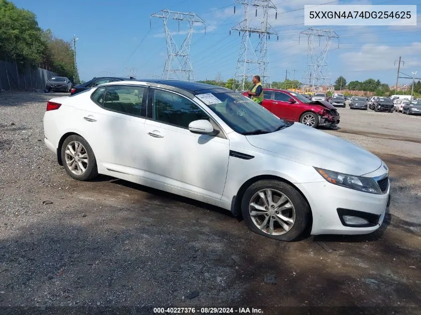 5XXGN4A74DG254625 2013 Kia Optima Ex