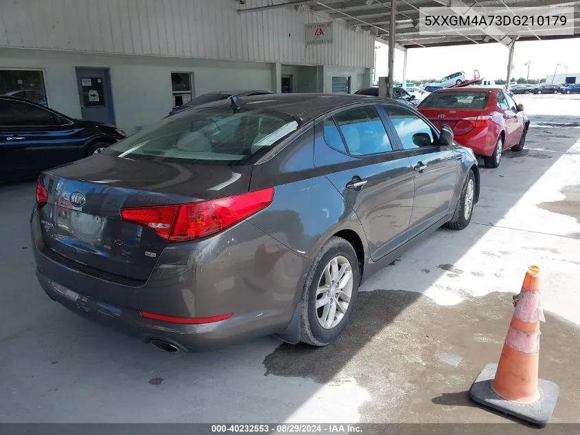 2013 Kia Optima Lx VIN: 5XXGM4A73DG210179 Lot: 40232553