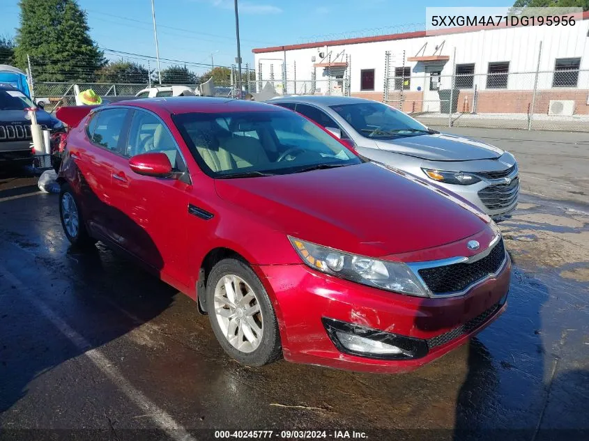 5XXGM4A71DG195956 2013 Kia Optima Lx