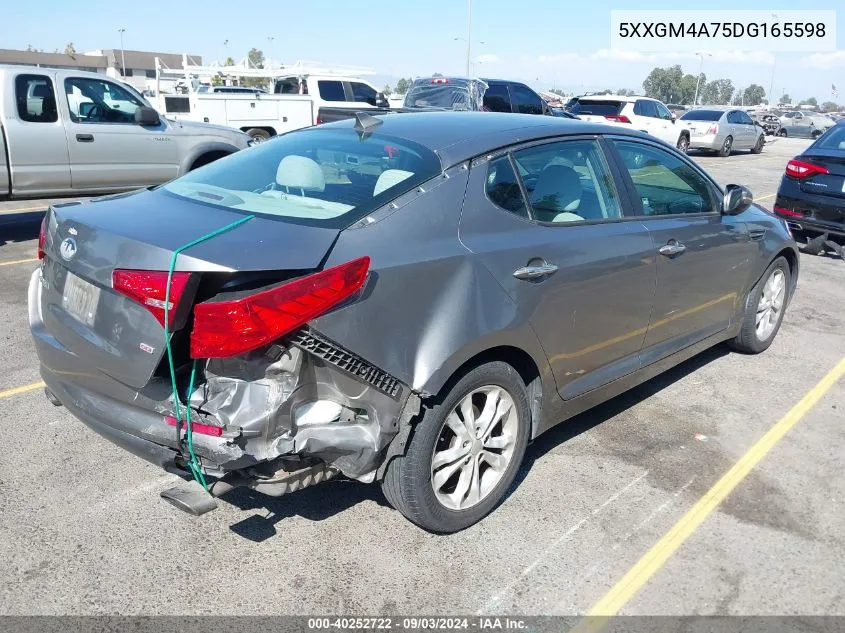 5XXGM4A75DG165598 2013 Kia Optima Lx