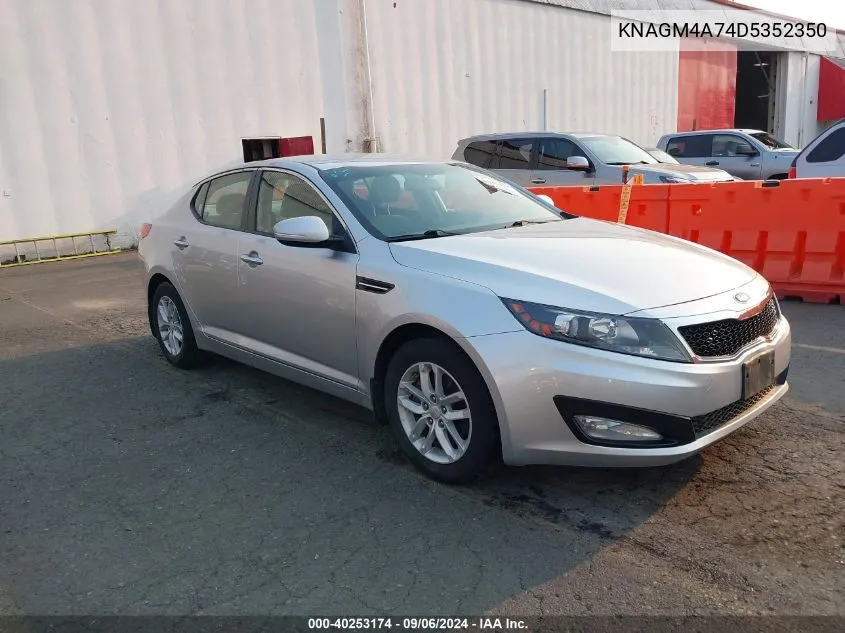 KNAGM4A74D5352350 2013 Kia Optima Lx