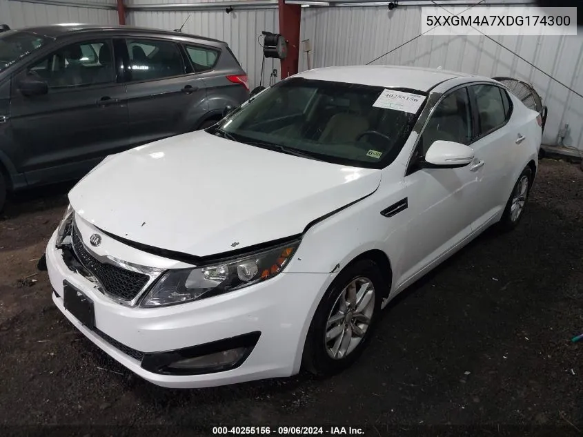 2013 Kia Optima Lx VIN: 5XXGM4A7XDG174300 Lot: 40255156