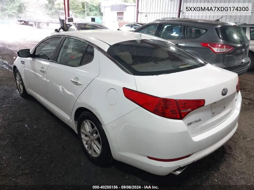 2013 Kia Optima Lx VIN: 5XXGM4A7XDG174300 Lot: 40255156