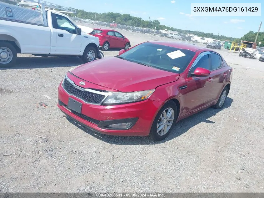 2013 Kia Optima Lx VIN: 5XXGM4A76DG161429 Lot: 40255531