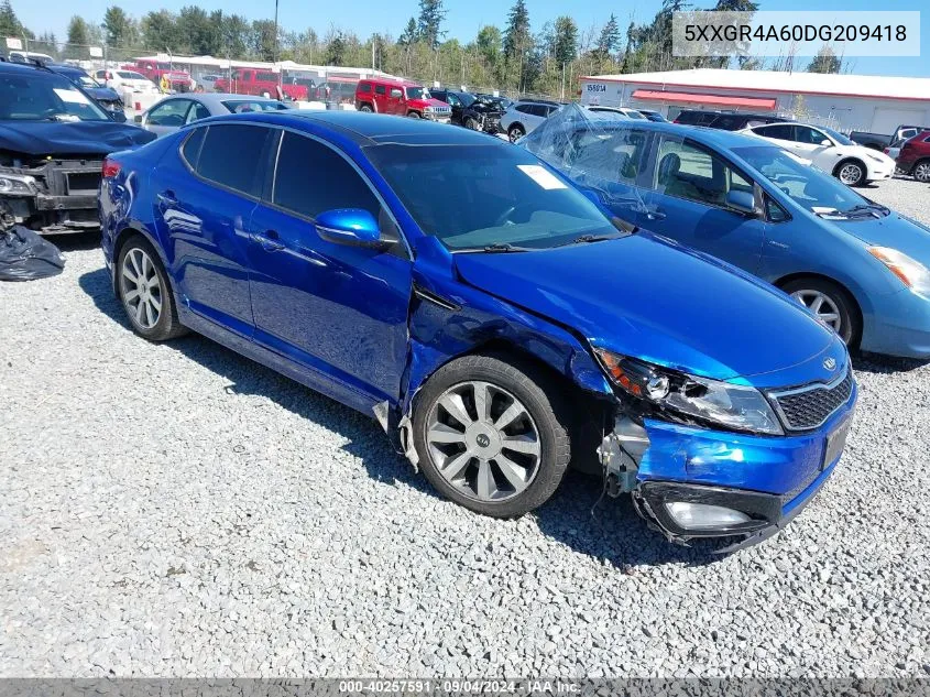 5XXGR4A60DG209418 2013 Kia Optima Sx