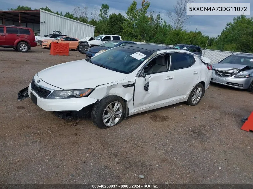 2013 Kia Optima Ex VIN: 5XXGN4A73DG11072 Lot: 40258937