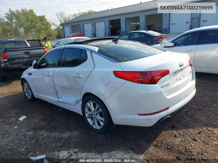 2013 Kia Optima Ex VIN: 5XXGN4A71DG219699 Lot: 40266305