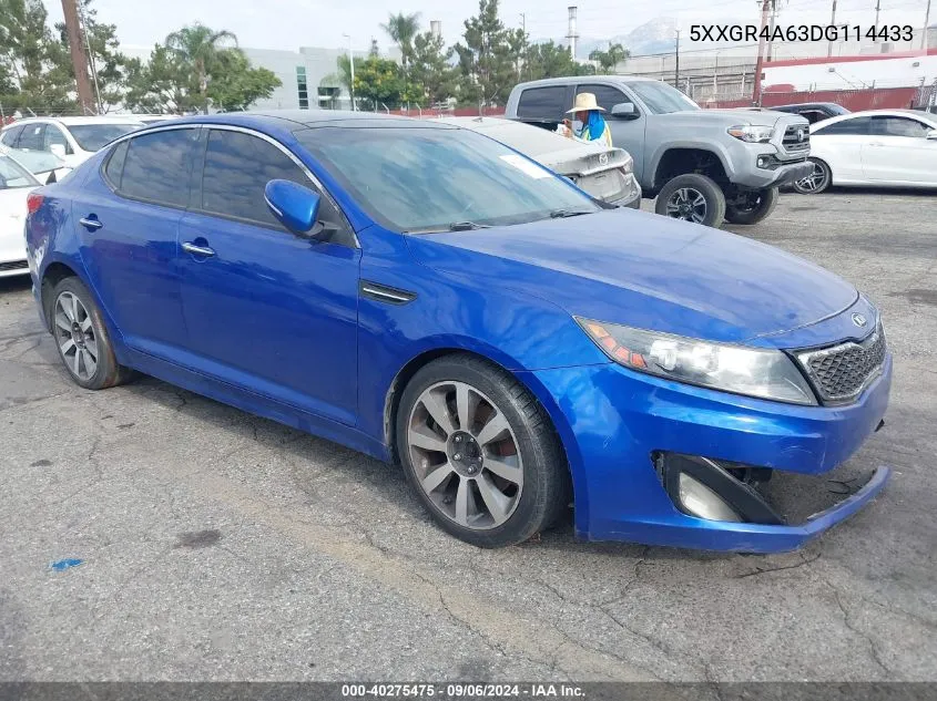 5XXGR4A63DG114433 2013 Kia Optima Sx