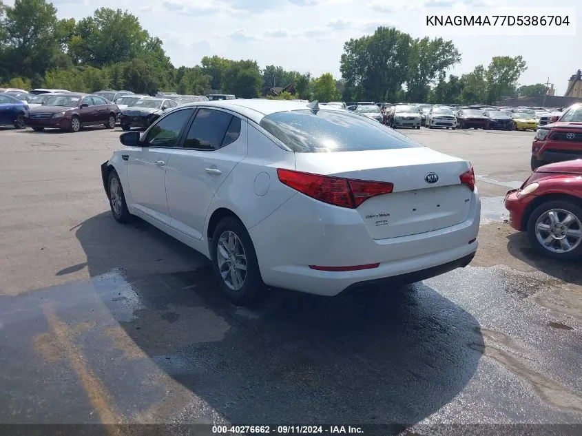 KNAGM4A77D5386704 2013 Kia Optima Lx