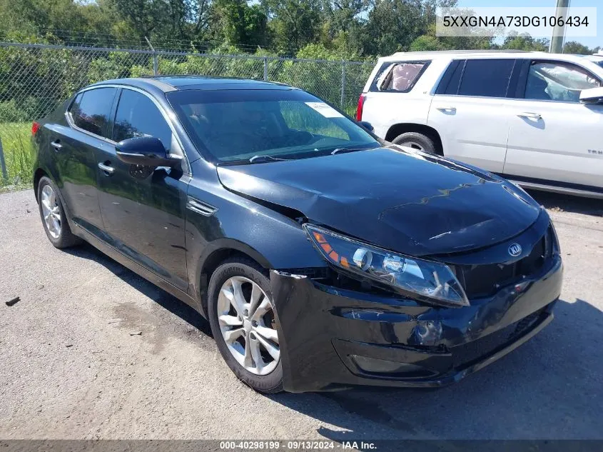 2013 Kia Optima Ex VIN: 5XXGN4A73DG106434 Lot: 40298199