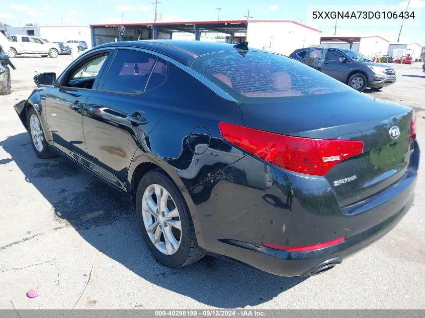 2013 Kia Optima Ex VIN: 5XXGN4A73DG106434 Lot: 40298199