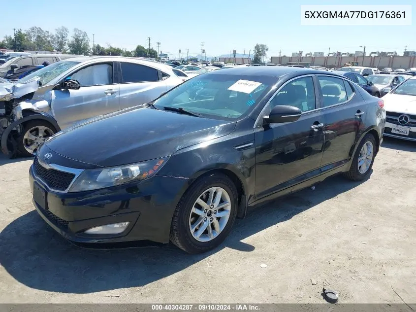 2013 Kia Optima Lx VIN: 5XXGM4A77DG176361 Lot: 40304287