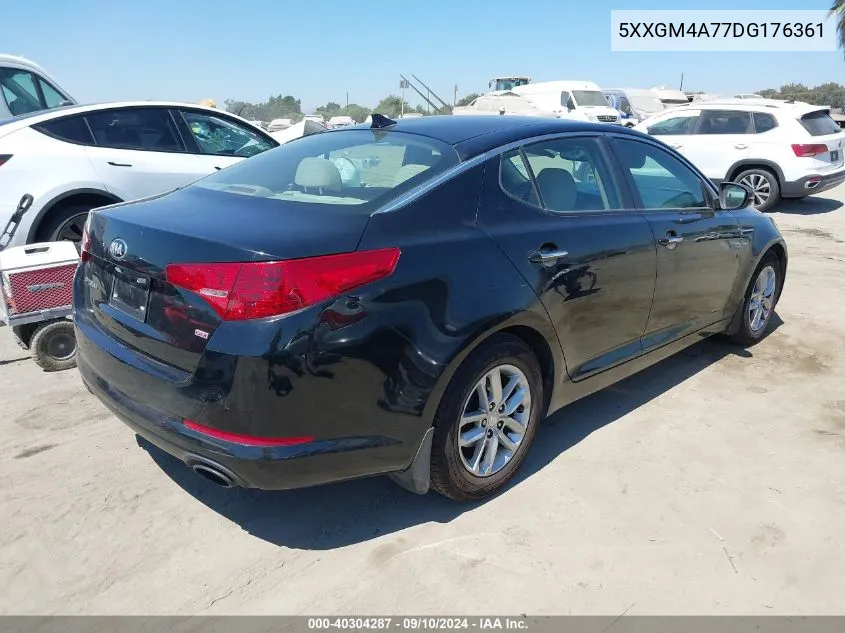 2013 Kia Optima Lx VIN: 5XXGM4A77DG176361 Lot: 40304287