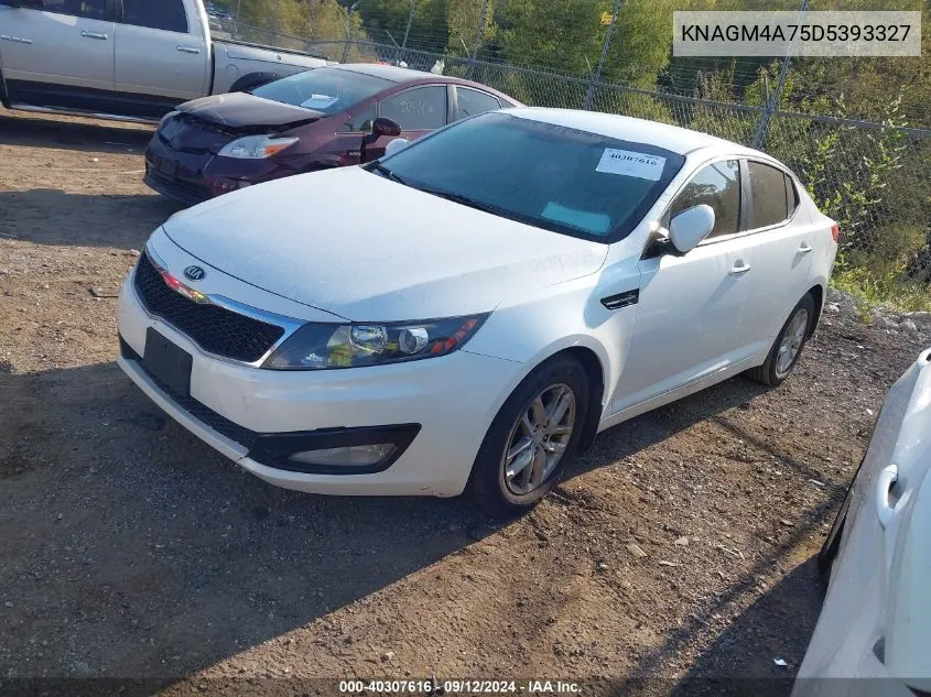 2013 Kia Optima Lx VIN: KNAGM4A75D5393327 Lot: 40307616