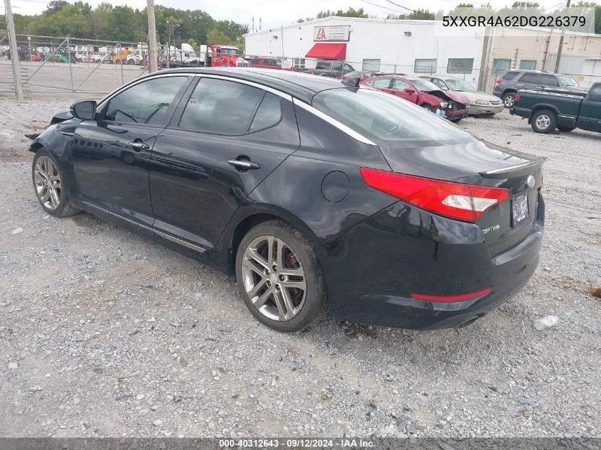 2013 Kia Optima Sx VIN: 5XXGR4A62DG226379 Lot: 40312643