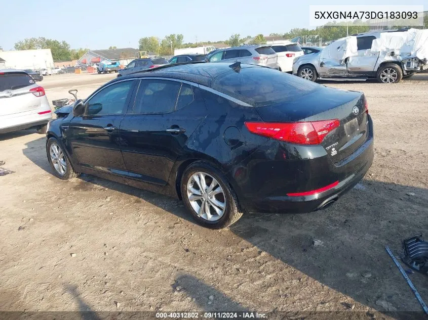 2013 Kia Optima Ex VIN: 5XXGN4A73DG183093 Lot: 40312802