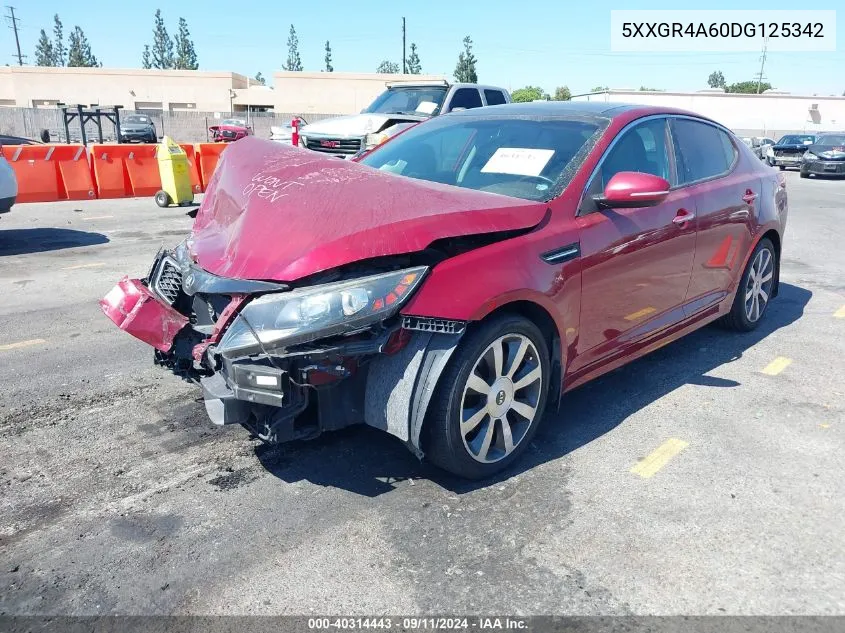 5XXGR4A60DG125342 2013 Kia Optima Sx