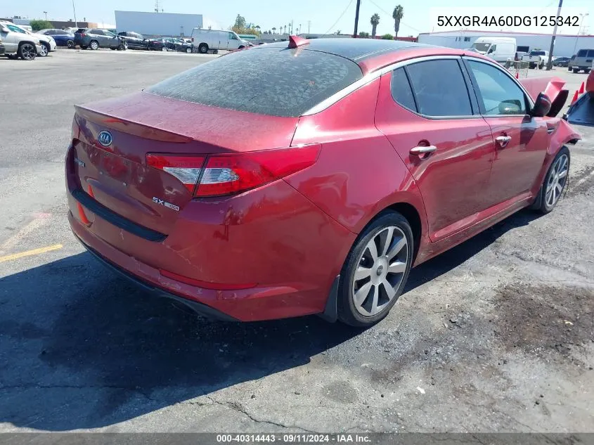 5XXGR4A60DG125342 2013 Kia Optima Sx