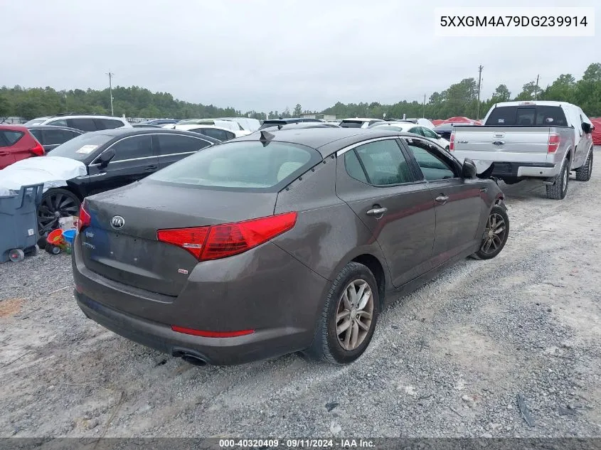 2013 Kia Optima Lx VIN: 5XXGM4A79DG239914 Lot: 40320409