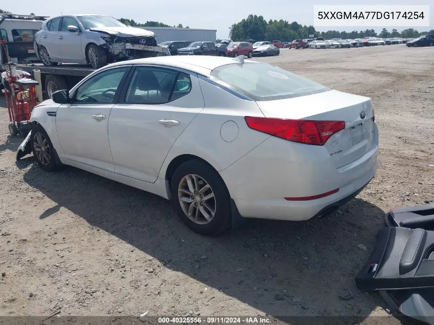 2013 Kia Optima Lx VIN: 5XXGM4A77DG174254 Lot: 40325556