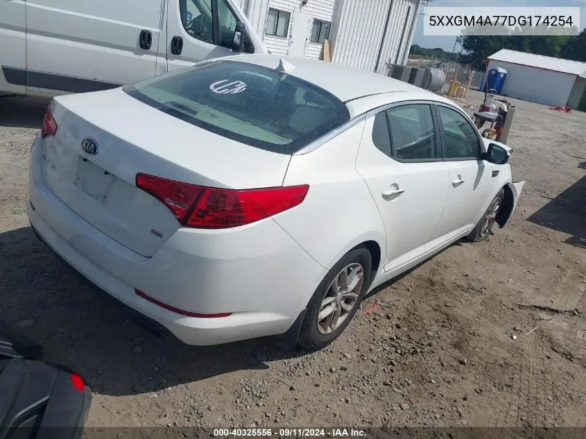 2013 Kia Optima Lx VIN: 5XXGM4A77DG174254 Lot: 40325556