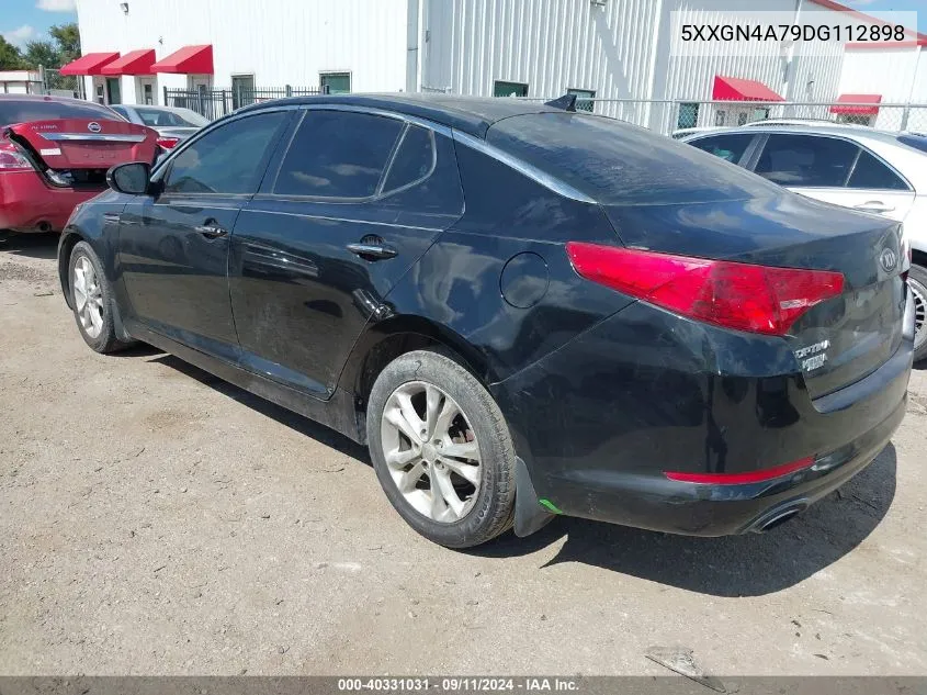 2013 Kia Optima Ex VIN: 5XXGN4A79DG112898 Lot: 40331031