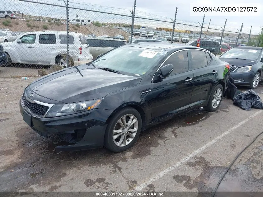 5XXGN4A7XDG127572 2013 Kia Optima Ex