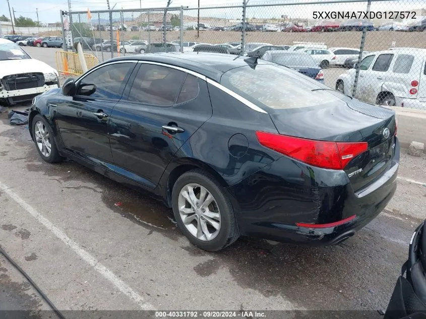 2013 Kia Optima Ex VIN: 5XXGN4A7XDG127572 Lot: 40331792