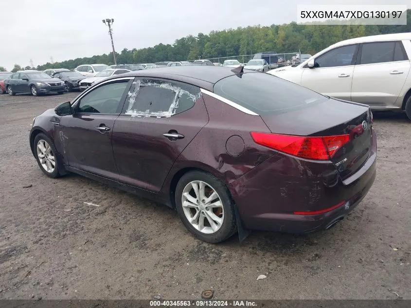 5XXGM4A7XDG130197 2013 Kia Optima Lx