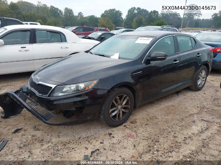 2013 Kia Optima Lx VIN: 5XXGM4A73DG145673 Lot: 40346585