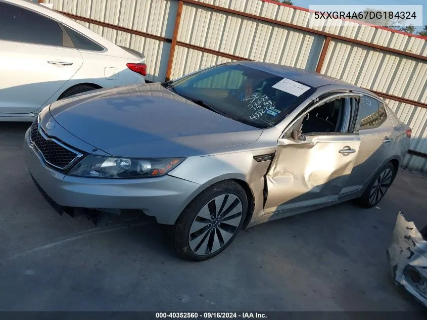 5XXGR4A67DG184324 2013 Kia Optima Sx