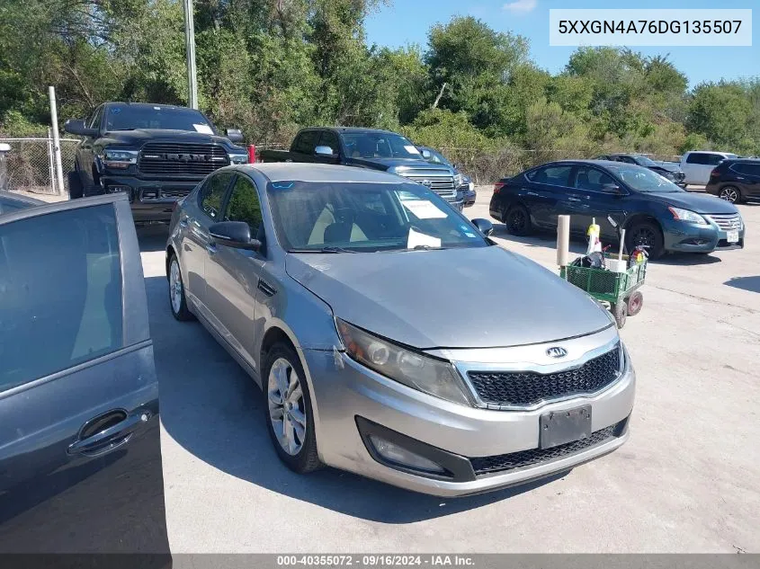 2013 Kia Optima Ex VIN: 5XXGN4A76DG135507 Lot: 40355072