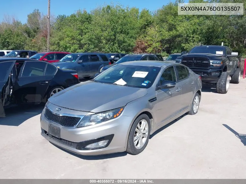 5XXGN4A76DG135507 2013 Kia Optima Ex