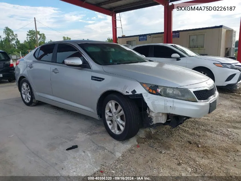 2013 Kia Optima Lx VIN: 5XXGM4A75DG226187 Lot: 40356320