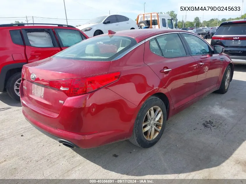 2013 Kia Optima Lx VIN: 5XXGM4A79DG245633 Lot: 40356891