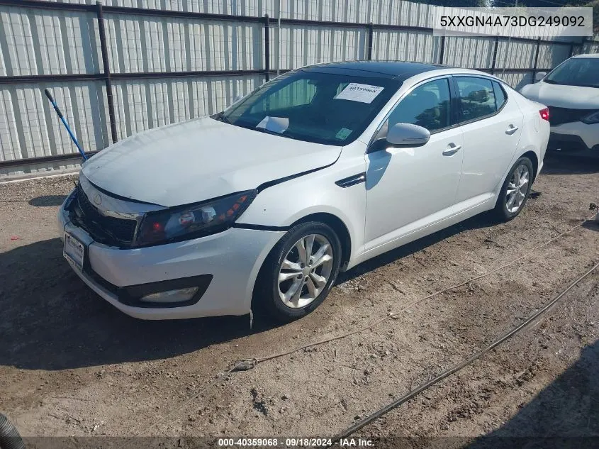 5XXGN4A73DG249092 2013 Kia Optima Ex