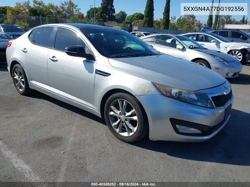 2013 Kia Optima Ex VIN: 5XXGN4A77DG192556 Lot: 40359252