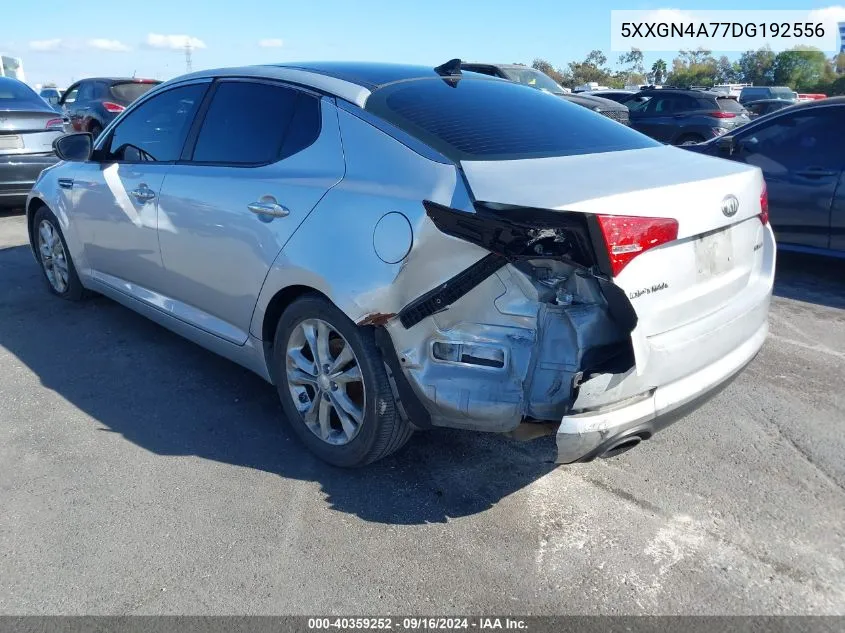 2013 Kia Optima Ex VIN: 5XXGN4A77DG192556 Lot: 40359252