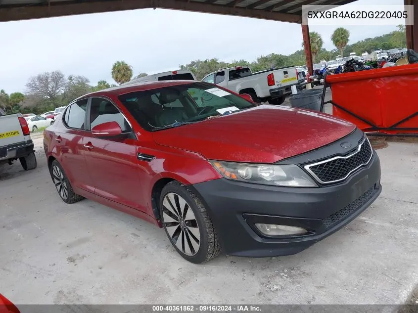 2013 Kia Optima Sx VIN: 5XXGR4A62DG220405 Lot: 40361862