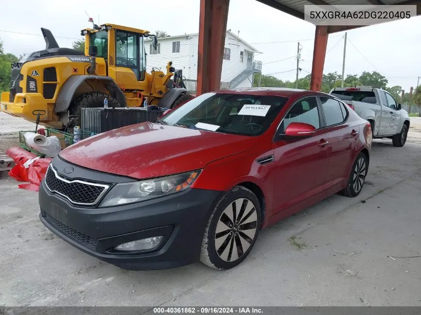 2013 Kia Optima Sx VIN: 5XXGR4A62DG220405 Lot: 40361862