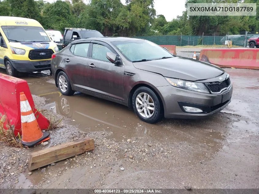 5XXGM4A71DG187789 2013 Kia Optima Lx