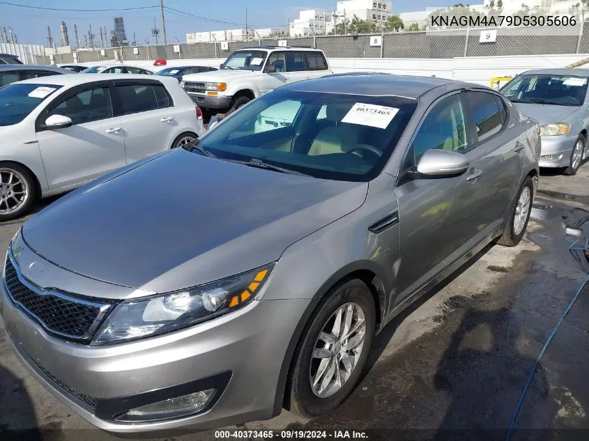 2013 Kia Optima Lx VIN: KNAGM4A79D5305606 Lot: 40373465