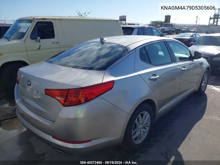 2013 Kia Optima Lx VIN: KNAGM4A79D5305606 Lot: 40373465