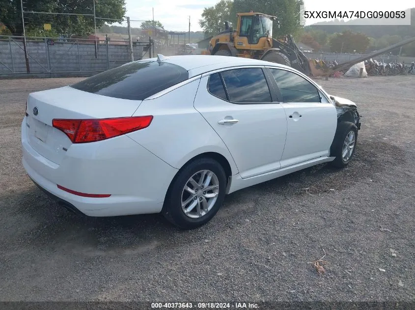 2013 Kia Optima Lx VIN: 5XXGM4A74DG090053 Lot: 40373643