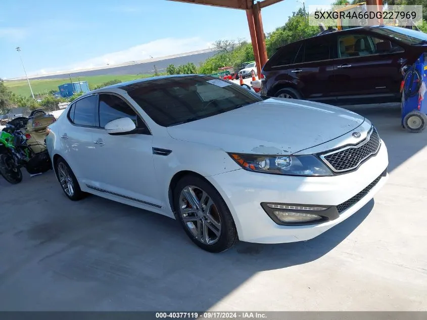 2013 Kia Optima Sx VIN: 5XXGR4A66DG227969 Lot: 40377119