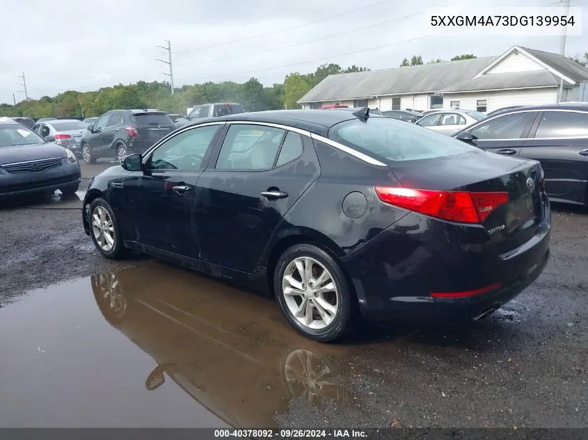 2013 Kia Optima Lx VIN: 5XXGM4A73DG139954 Lot: 40378092