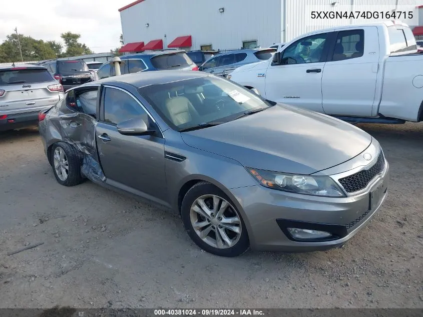 5XXGN4A74DG164715 2013 Kia Optima Ex