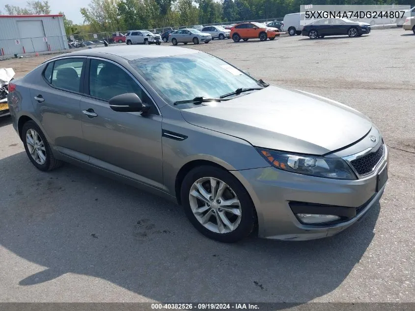 5XXGN4A74DG244807 2013 Kia Optima Ex