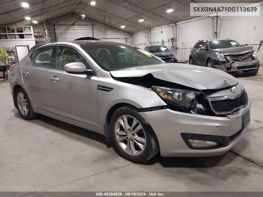 5XXGN4A71DG113639 2013 Kia Optima Ex